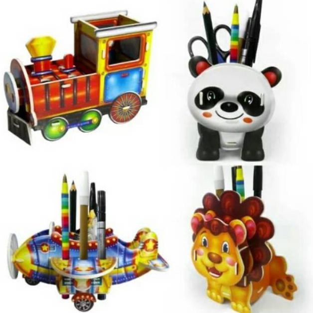 

Fgk-24 Puzzle Tempat Pensil / Surprise Random Gokil Mainan Pencil Case Toys