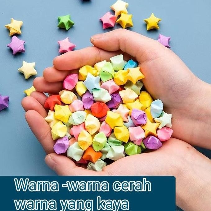 

Kertas Origami Bintang 540Pcs/Kertas Berwarna Bintang / Strip Kertas Bintang / Kertas Bintang Warna / Produk Kerajinan Tangan Diy/23 Jenis Hadiah Strip Origami Bintang Gift Paper Toys For Gift /Craft Terlaris