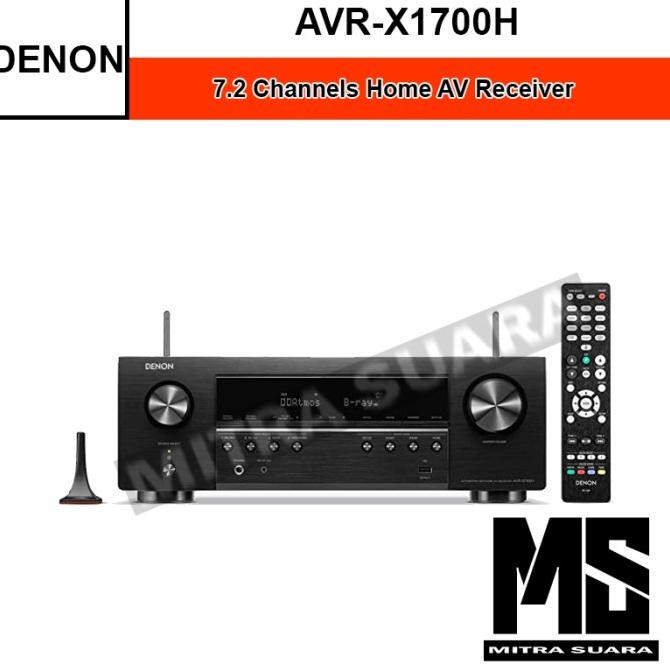 Denon Avr-X1700H Home Theatre Amplifier Av Receiver Avrx1700H Avrx Original