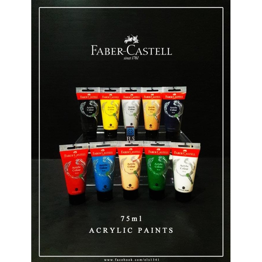

Faber Castell Acrylic 75 ml - Cat Acrylic by Radhiant official