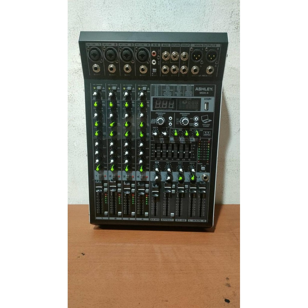 Baru Mixer audio ashley mdx4 mdx 4 serie-mdx original