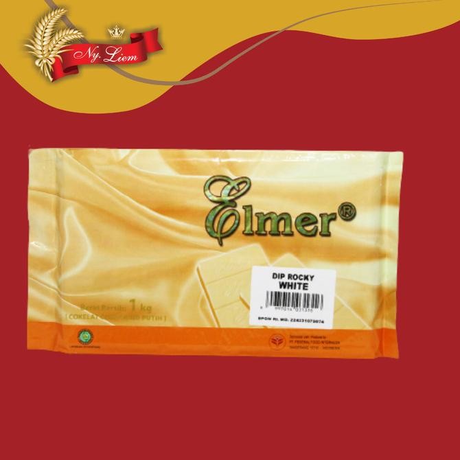 

TERSEDIA ELMER Chocolate Compound Dip Rocky - White 1 kg