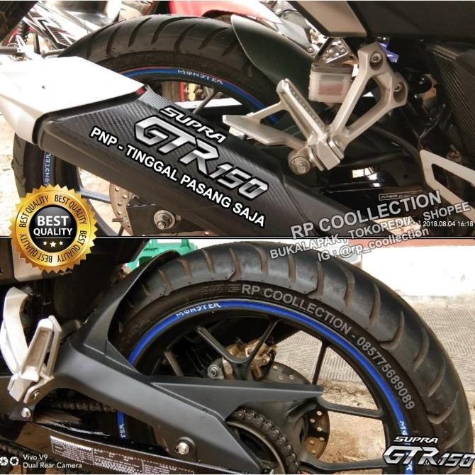 Spakbor Kolong Supra GTR 150 Ban Jumbo Gambot Uk 120 130 140 Hugger