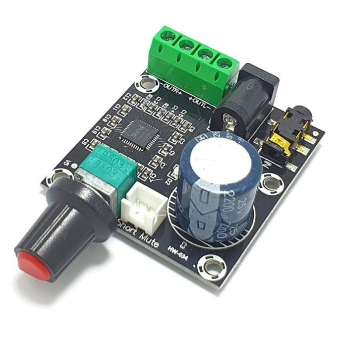 Modul Pam8610 Digital Amplifier 2X15W Class D + Potensio Original