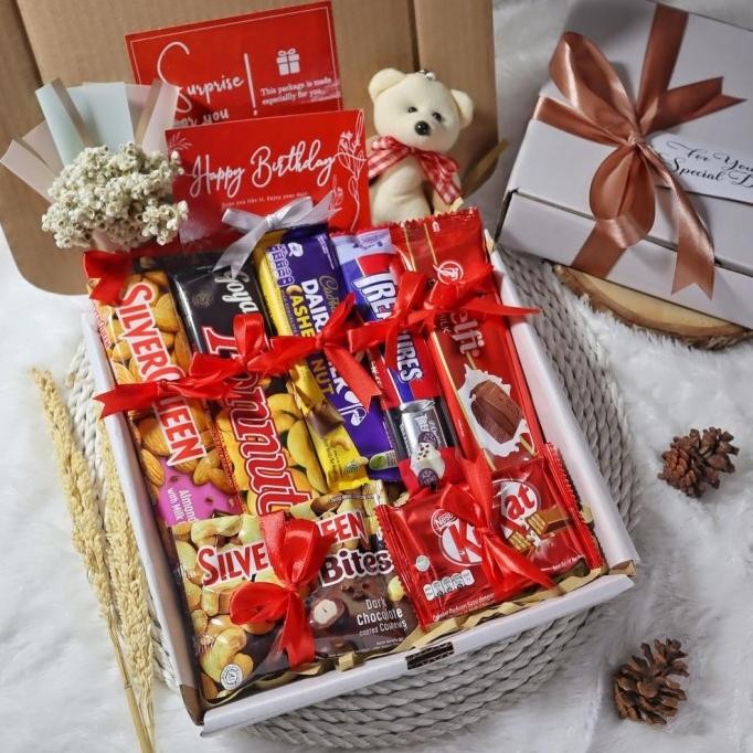 

PROMO VALENTINE!!!! Hampers Cokelat Premium / Kado Valentine / Hampers