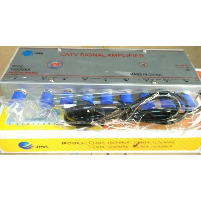 Catv Signal Amplifier Booster 8 Way 30Dbi,Catv Signal Amplifier Original