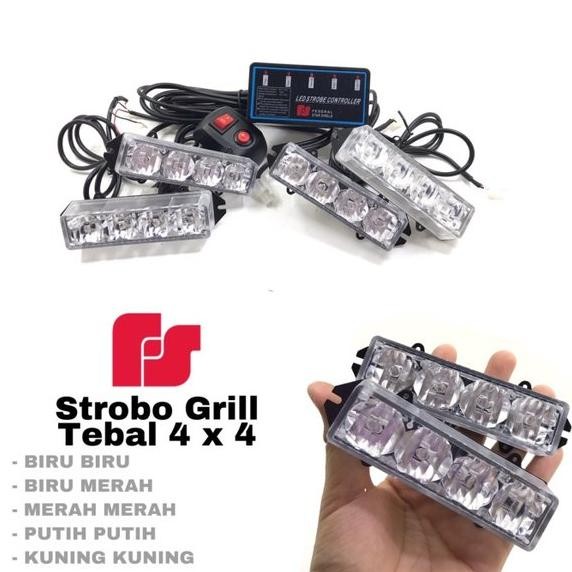 STROBO GRILL FEDERAL SIGNAL 4 x 4 BIG SUBSIDI