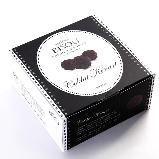 Murah Coklat Kenari ( Kue Kering Lebaran - Bisou Premium Cookies )