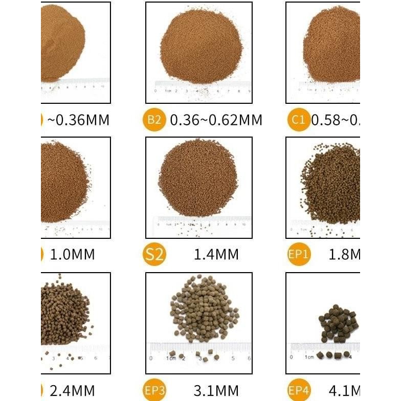 OTOHIME C1 PELET IKAN OTOHIME PAKAN IKAN OTOHIME 580 - 910 MIKRON