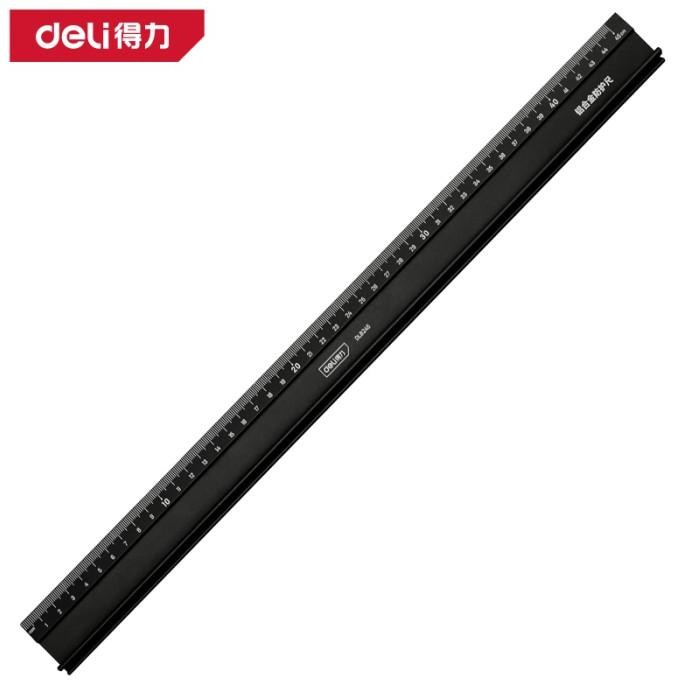 

Deli Tools Penggaris Safety Protective Ruler 450 & 500mm DL82XX