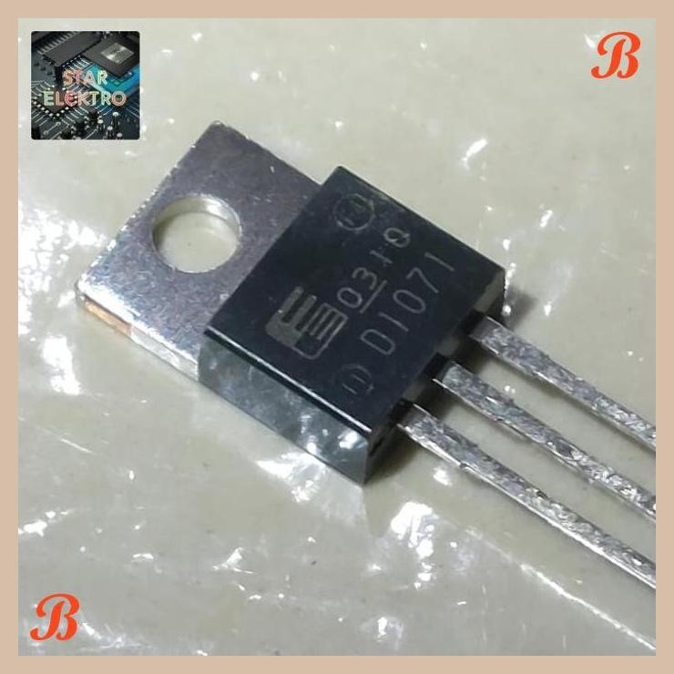 [SRE] D1071 To-220 2SD1071 2SD 1071 Fuji Electric Transistor Ignition Mobil Car 450V NPN Darlington