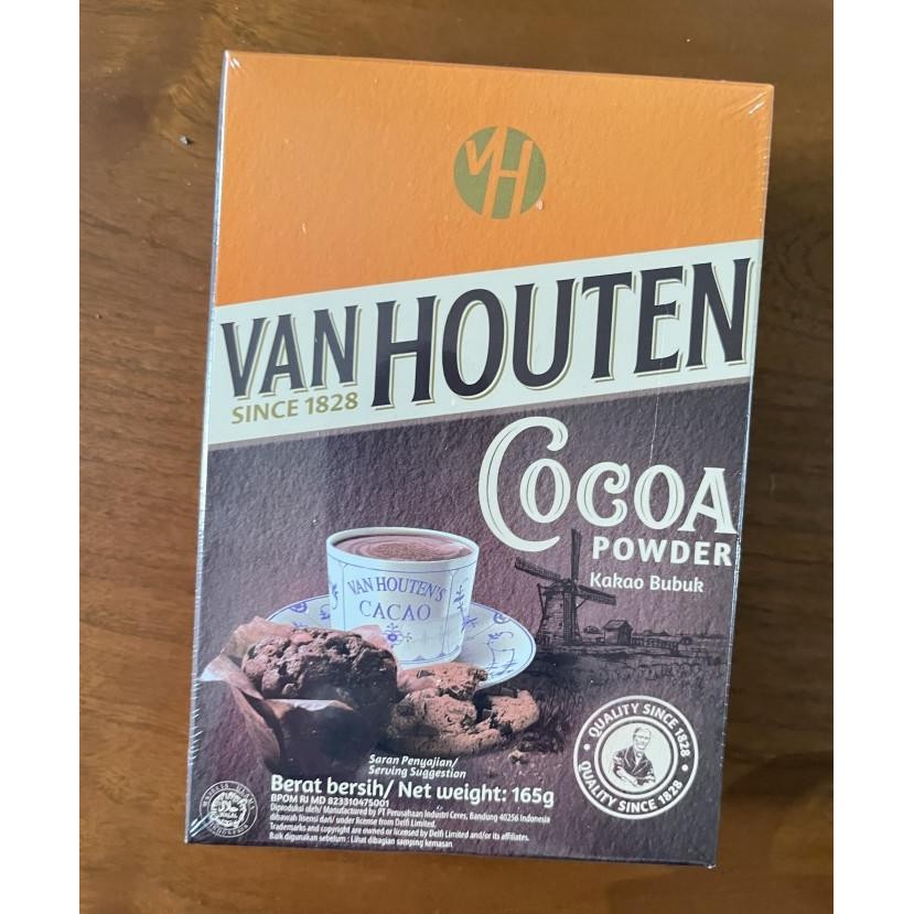 

TERSEDIA Van Houten cocoa powder 165gr coklat bubuk