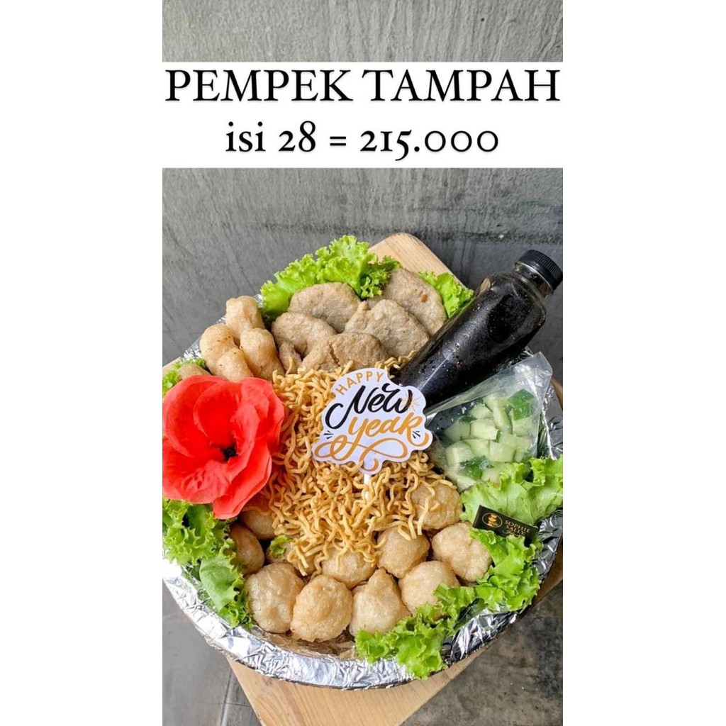 

Promo Pempek Tampah Hampers New Year / Tahun Baru - Ready