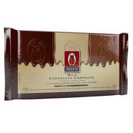 

TERSEDIA Tulip Milk compound chocolate. 1 kg blok