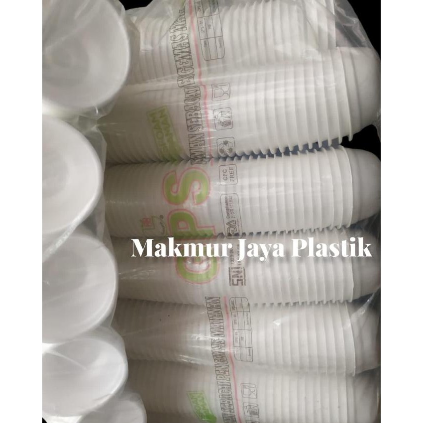 

Styrofoam Mangkok Kecil / Sterofoam Bakso Siomay Bulat Isi 300 Pc Terlaris
