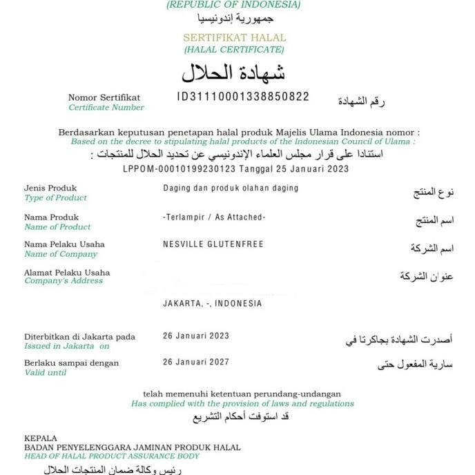 

Grosir Promo Bundling Paket Best Nesville Gluten Free