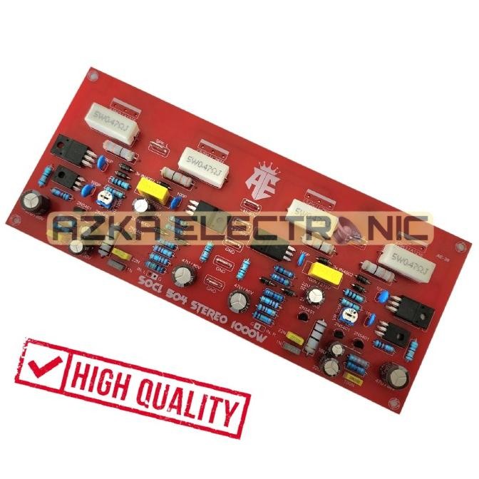 Kit Driver Power Amplifier Socl 504 Stereo 1000W Ae-39 Original
