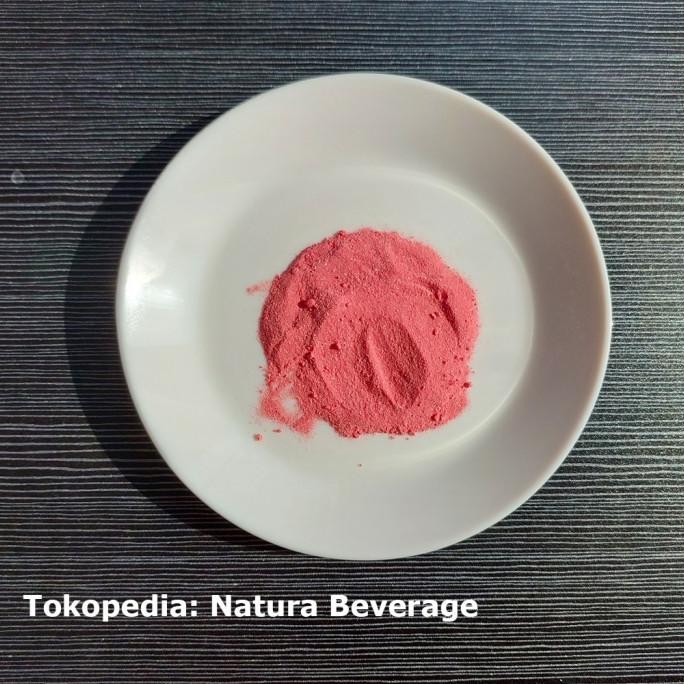

TERSEDIA Pure Strawberry bubuk Powder 100 gram