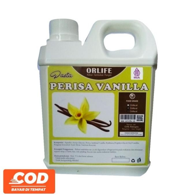 

TERSEDIA Perisa Pasta Vanilla atau Vanilli Orlife 1 Kg