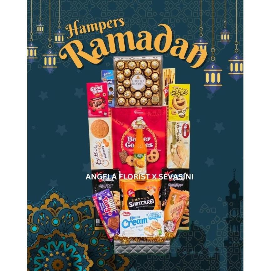 

Promo (Ferrero Rocher) Parcel Snack/ Parcel Makanan/ Parcel Lebaran Murah-M