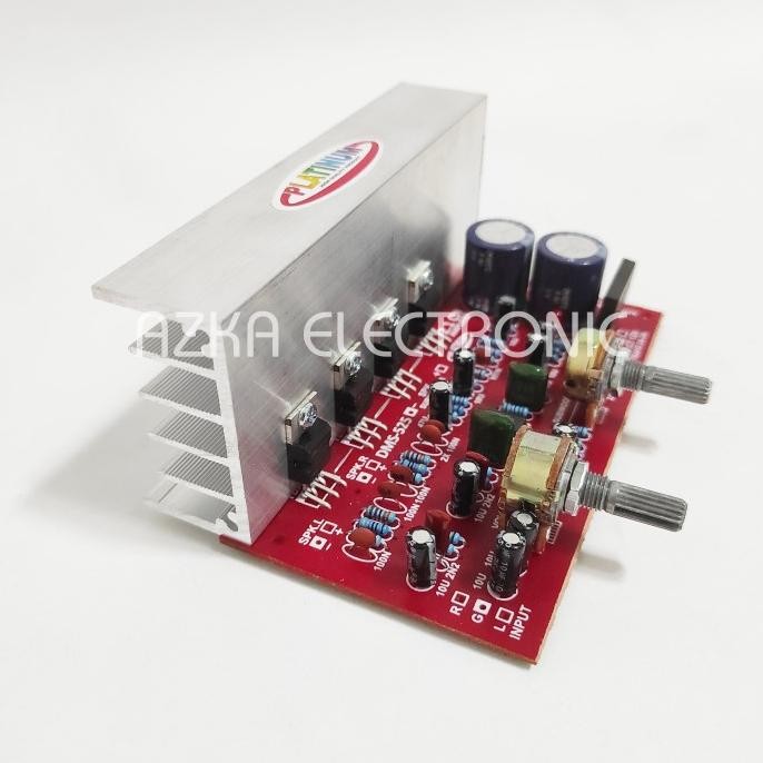 Kit Power Amplifier Speaker Aktif 2.1 Channel Tda2030 Dms 525 Original