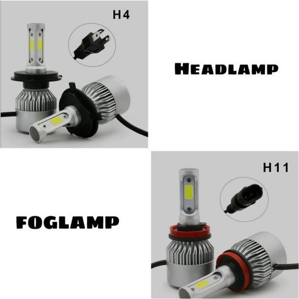 PROMO Headlamp FogLamp All New Avanza Xenia Agya Ayla Calya Sigra GrandMax Terios Rush H11 Lampu Mob