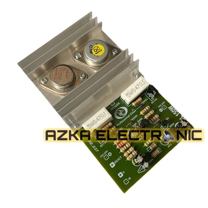 Kit Power Amplifier Ocl 150W Mono Tr Jengkol Original