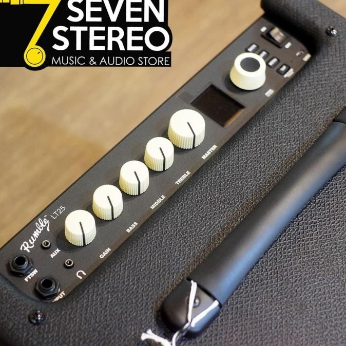 Fender Rumble Lt25 Bass Combo Amplifier Ampli Bass Original