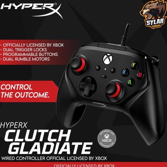 Sale HyperX Clutch Gladiate Wired Controller Official Licensed Xbox