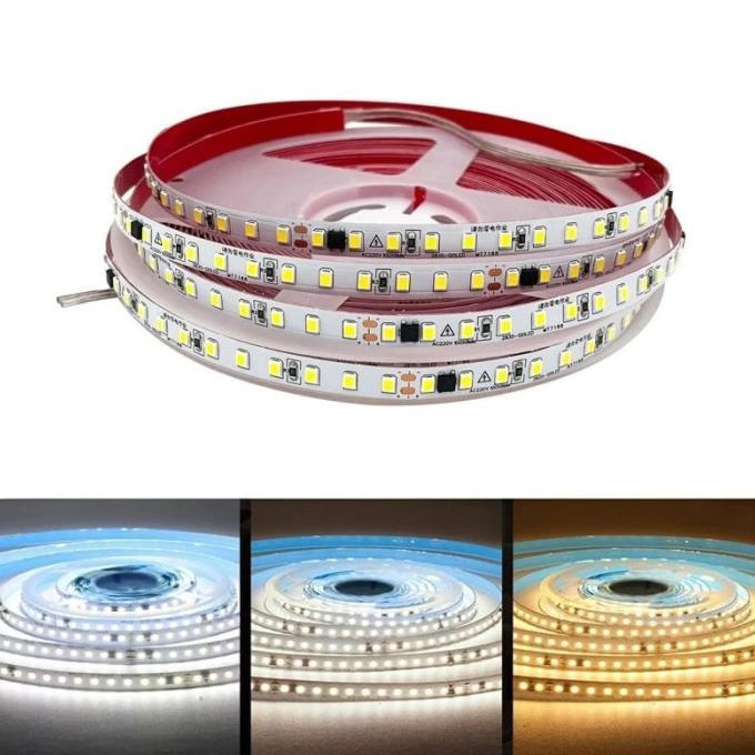 Led Strip Dimmable 3 Warna Tricolor 12v 5m 3000k 4000k 6000k murah