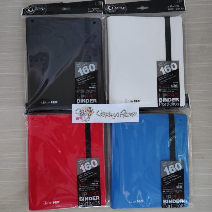 

Ultra Pro 4-Pocket PRO-Binder 160 Kartu murah
