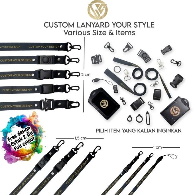 

LK-01 STORK Lanyard Tissue Lookvape adjustable 2layer multifuntion murah