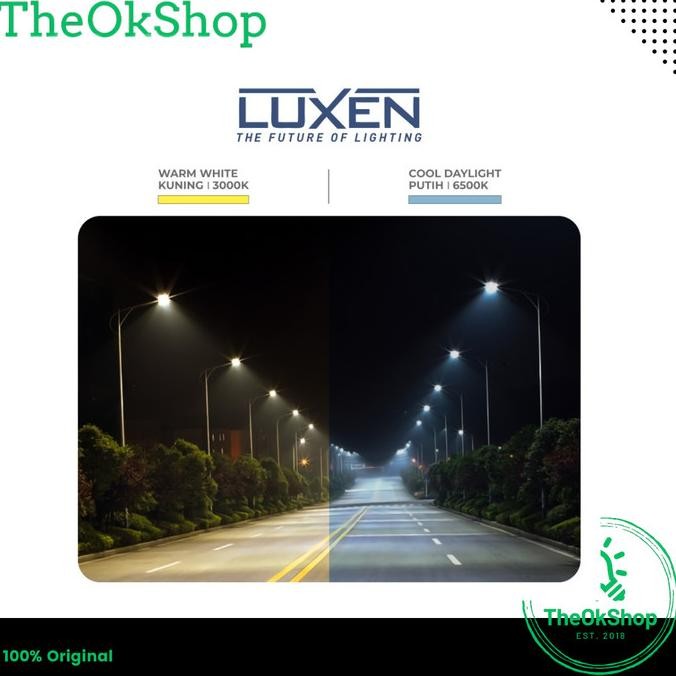 Promo Luxen Led Pju Slim Series 100 Watt Ip 65 Lampu Led