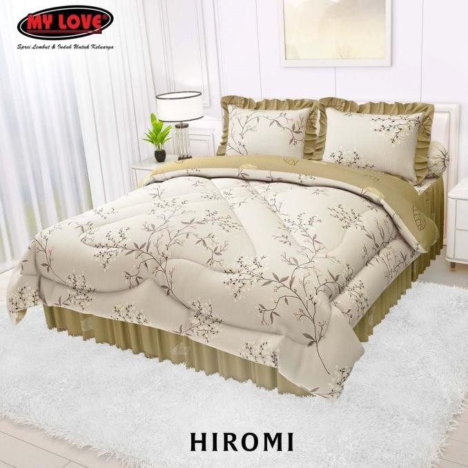 Bedcover Set 180x200 My Love Rumbai / Bed Cover My Love Rumbay 180x200
