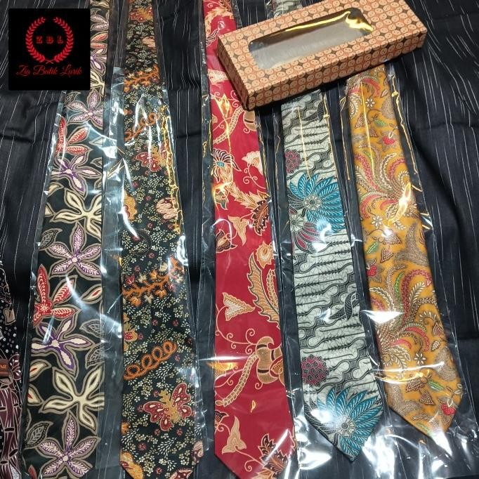 new  Dasi batik sutra souvenir Indonesia exclusive souvenir cowok murah