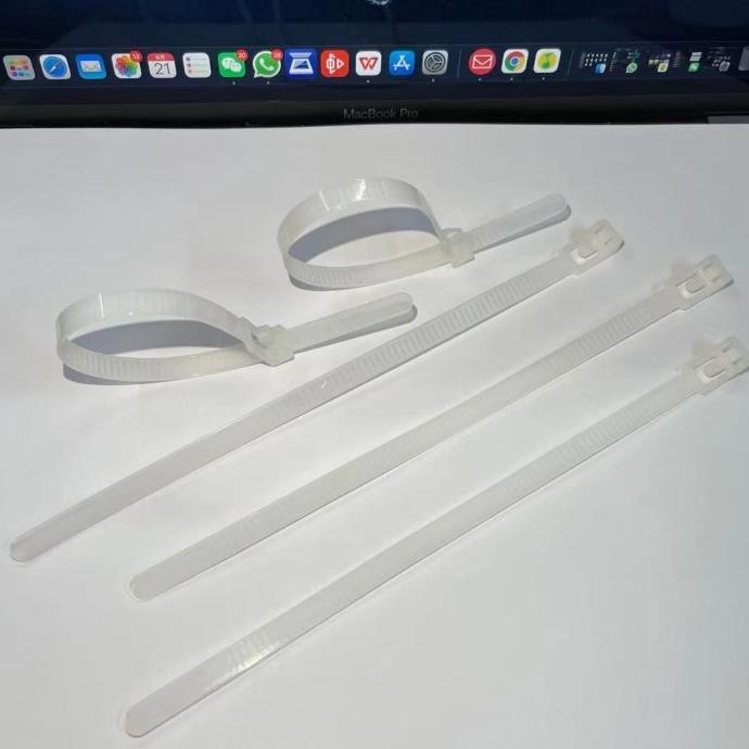 

Kabel Ties Bisa Buka /Reusable Cable Ties lebel 8mm*20cm -isi 100pcs murah