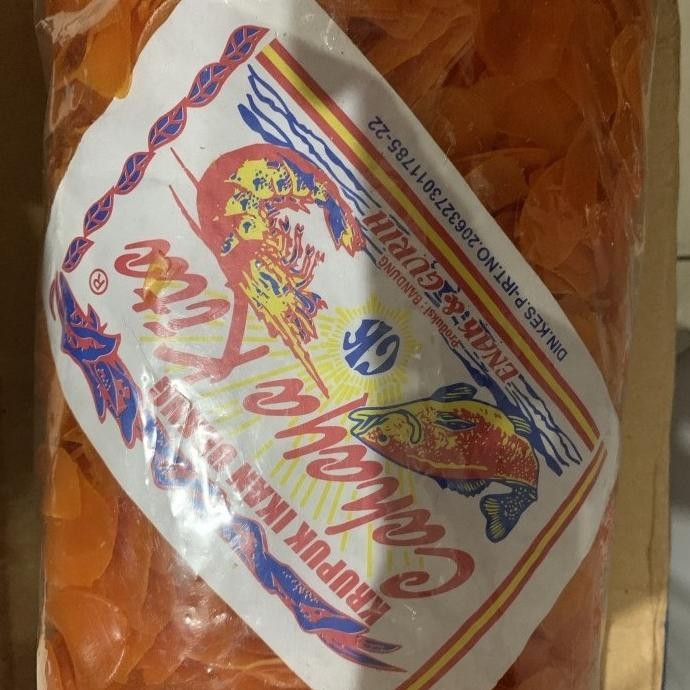 

Murah Kerupuk Krupuk Mentah Rasa Bawang Srikandi Merah Oren 1 Bal Ball 5 Kg