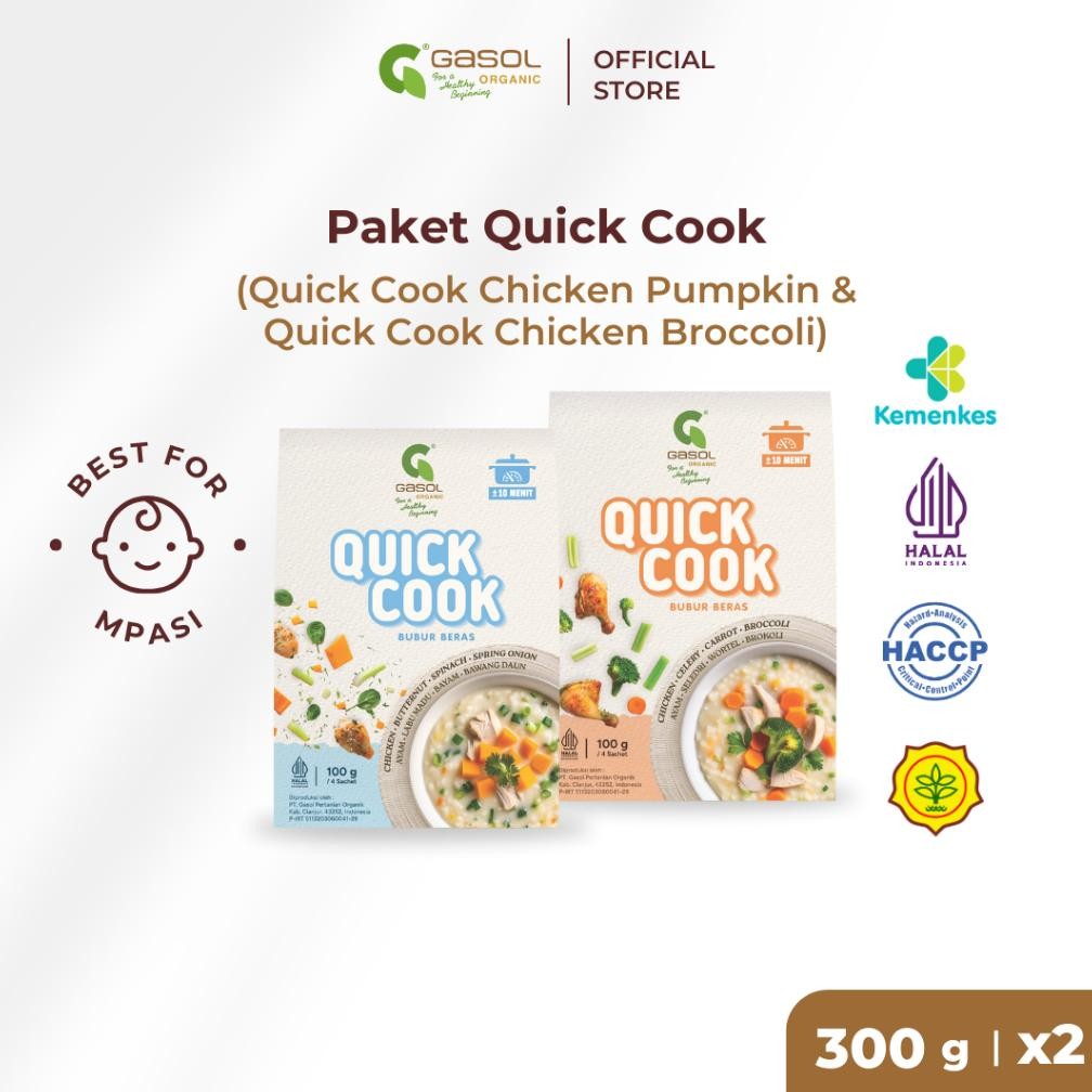 

Paket Quick Cook - Chicken Broccoli - Chicken Pumpkin