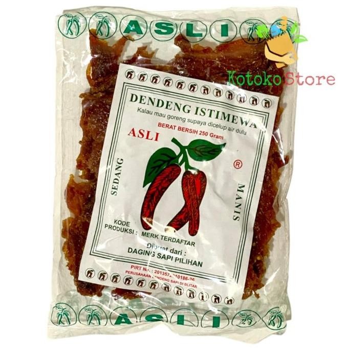 

Sale Dendeng Sapi Cap Cabe / Dendeng Sapi Giling Kasar 250Gr