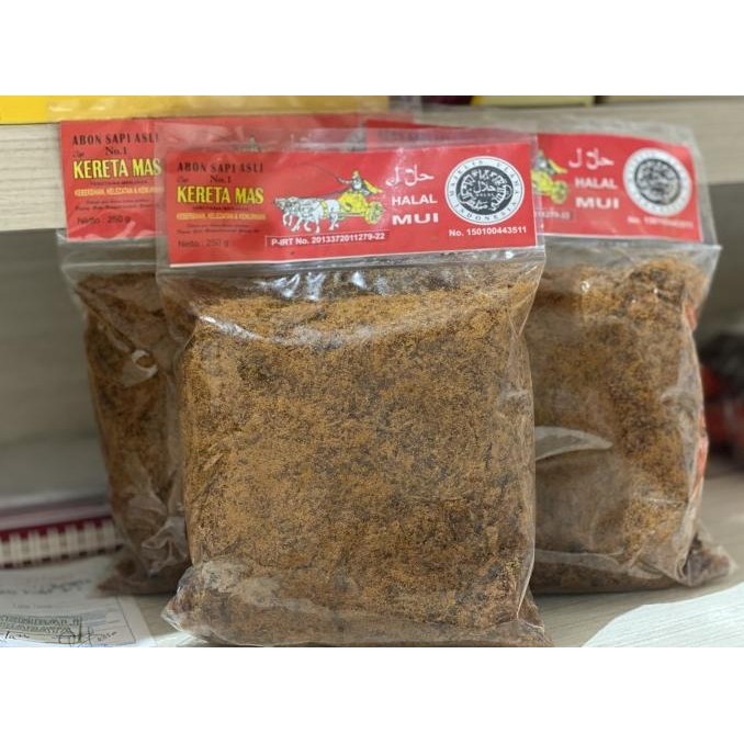 

Promo Abon Sapi Kereta Mas 250 Gr