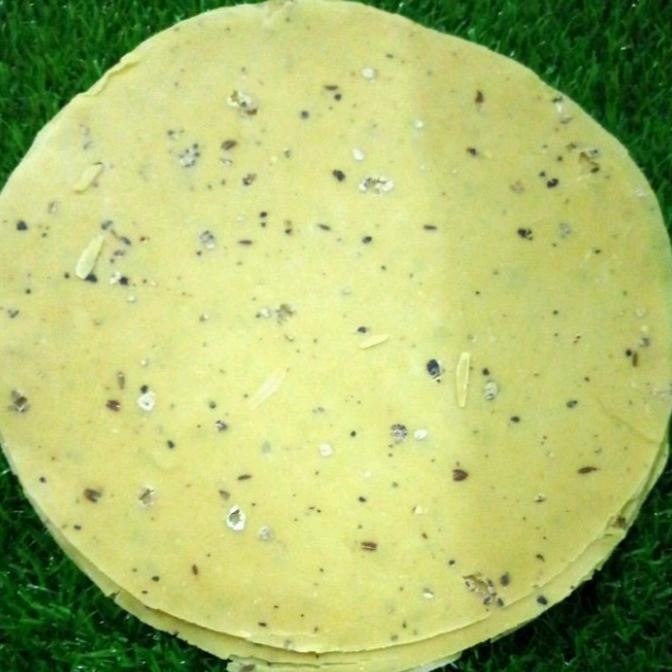 Promo Papadam 1 Kg Diameter 20 Cm Mentah - Kerupuk Papadam