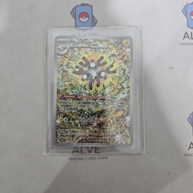 Promo Kartu Pokemon English - Magneton Ar - Promo Etb