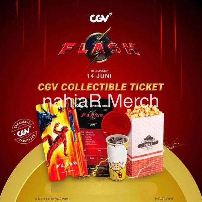 

The Flash X Cgv Official Collectible Ticket Best Seller
