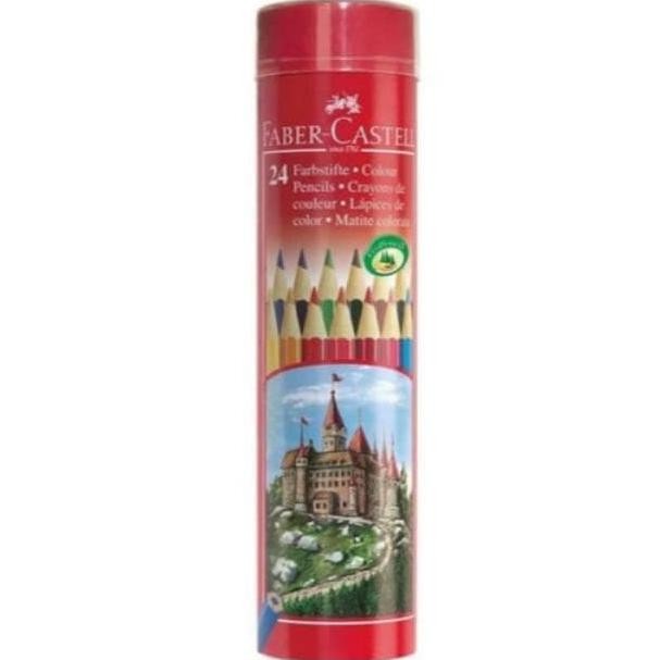 

Terbaru Faber Castell Pensil Warna 24 Colour Kaleng Bulat Round Case Murah