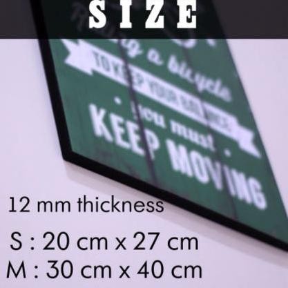 New Urip Iku Urup Quotes Poster Dekorasi Hiasan Dinding Frame Kayu Siap Pasang Gantungan Foto