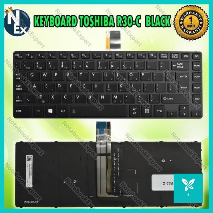| AHN | Keyboard Toshiba Portege R30-C A40-C R40-C Backlight