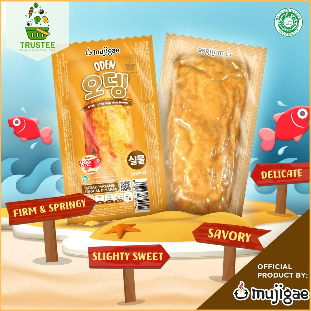 

Gd-8 Mujigae Oden / Fish Cake / Otak Otak Ikan Khas Korea Halal 65Gr