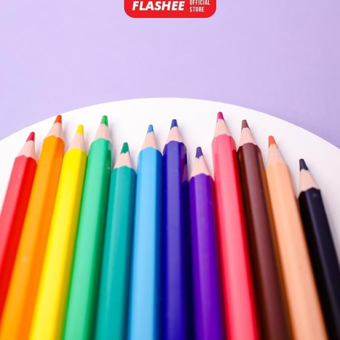 

Terbaru Flashee Pensil Warna Joyko Pensil Mewarnai Woodless Color Pencils Isi 12 Dan 24 Warna Termurah Bisa Stationery