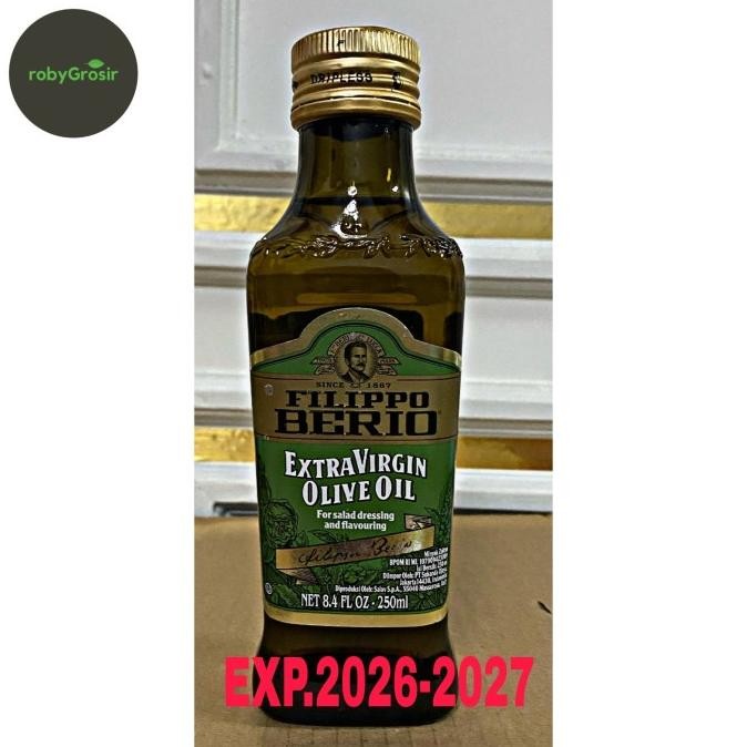 

Filippo Berio Minyak Zaitun Extra Virgin Olive Oil 250 ml HTM