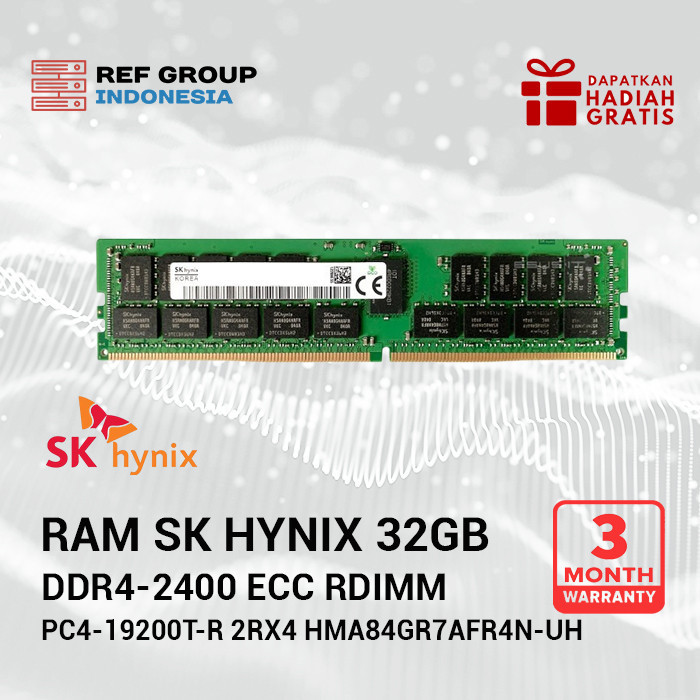 Server Memory RAM HP 64GB DDR4-2133 ECC LRDIMM PC4-17000P-L 4Rx4 752373-091 HMAA8GL7MMR4N-TF